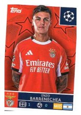 2025-26 Topps Champions League SL Benfica 561 Enzo Barrenechea