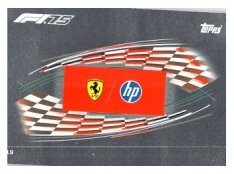 2025 Topps Turbo Attax F1Scuderia Ferrari HP 19 Team Logo