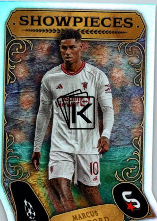 Fotbalová kartička 2023-24 Topps Superstars UEFA Club Competitions Showpieces 19 Marcus Rashford (Manchester United)