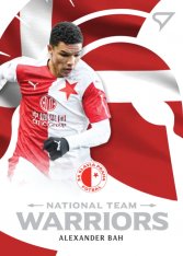 fotbalová kartička SportZoo 2020-21 Fortuna Liga Serie 2 National Team Warriors WR14 Alexander Bah SK Slavia Praha