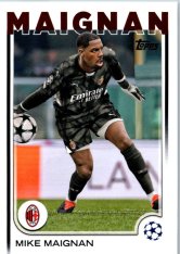 fotbalová kartička 2024-25 Topps UEFA Club Competitions Flagship 198 Mike Maignan AC Milan