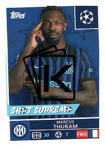 2025-26 Topps Champions League FC Internazionale Milano 223 Marcus Thuram