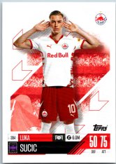 fotbalová kartička 2024-25 Topps Match Attax UEFA Club Competitions 394 Luka Sucic (FC Salzburg)