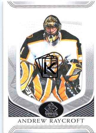 Hokejová karta 2020-21 Upper Deck SP Legends Signature Edition 229 Andrew Raycroft - Boston Bruins