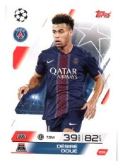 fotbalová kartička 2025-26 Topps Match Attax UCC 239 Désiré Doué (Paris Saint-Germain)