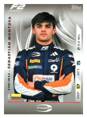 2025 Topps Turbo Attax F1 Prema Racing F2 Teams HP 185 Sebastián Montoya