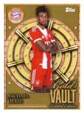 fotbalová kartička 2025-26 Topps Team set FC Bayern Munchen Gold Vault Limited Edition GV-9 Michael Olise
