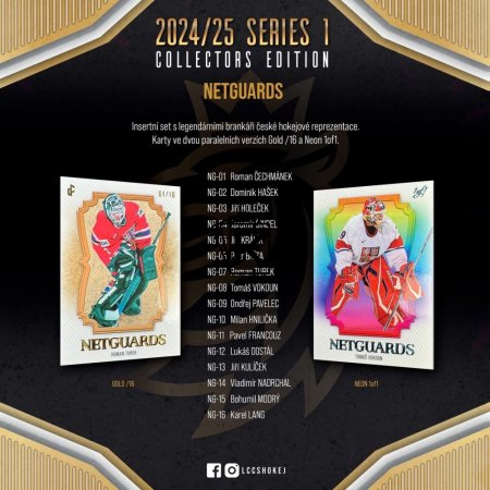 2024 25 Legendary Cards Český Hokej - Series 1 Collectors Edition Case ( 6 boxů)