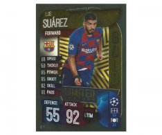 Fotbalová kartička 2019-2020 Topps Match Attax Champions League Limited Edition GOLD Luis Suarez  LE 4