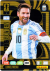 fotbalová kartička World Cup 2026 FIFA Panini Golden Baller 1 Lionel Messi (Argentina) Rare