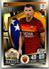 fotbalová kartička 2020-21 Topps Match Attax 101 Champions League Master 205 Edin Džeko AS Roma