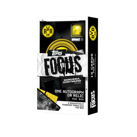 2025-26 Topps Focus BVB Hobby Box