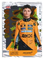 2025 Topps Turbo Attax F1  McLaren Limited Edition Papaya LE24 Lando Norris