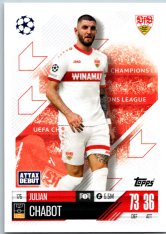 fotbalová kartička 2024-25 Topps Match Attax UEFA Club Competitions  175 Julian Chabot (VfB Stuttgart)