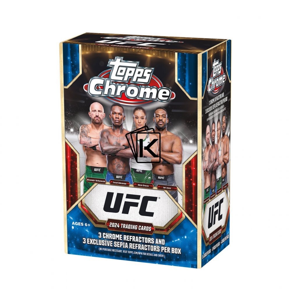 2024 Topps Chrome UFC Blaster Box Kartičkárna