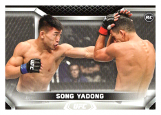2020 Topps UFC Knockout 54 Song Yadong RC - Featherweight