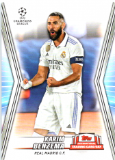 Fotbalová kartička 2022-23 Topps NTCD-24 Karim Benzema Real Madrid CF