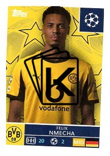 2025-26 Topps Champions League Borussia Dortmund 151 Felix Nmecha