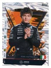 2025 Topps Turbo Attax F1 Mercedes AMG JB7 Kimi Antonelli