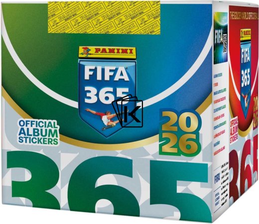 Panini FIFA 365 2026 Box Samolepek (36 balíčků)