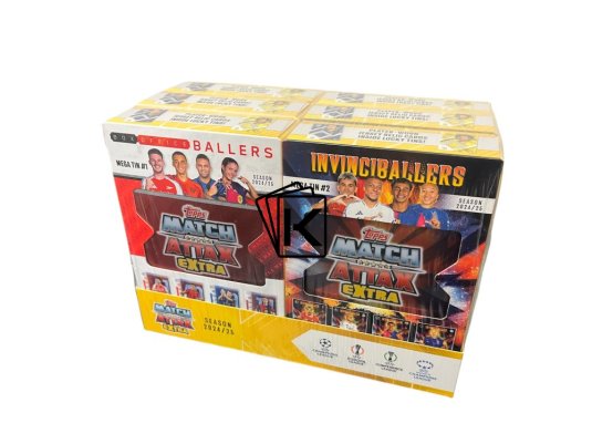 2024-25 Topps Match Attax EXTRA UEFA Club Competitions Mega Tin Case