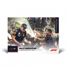 kartička Formule 1 Topps Now 2021 83 Max Verstappen Red Bull