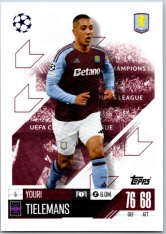 fotbalová kartička 2024-25 Topps Match Attax UEFA Club Competitions 5 Youri Tielemans (Aston Villa)