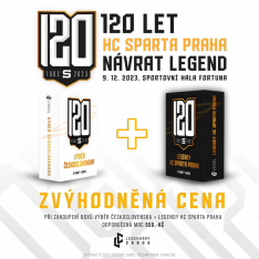 2023 Legendary Cards 120 Let Legendy HC Sparta Praha - Legendy Československa Combo Set