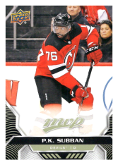 2020-21 UD MVP 150 P.K. Subban - New Jersey Devils