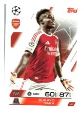 fotbalová kartička 2025-26 Topps Match Attax UCC 42 Bukayo Saka (Arsenal)