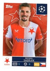 2025-26 Topps Champions League SK Slavia Praha 405 Michal Sadílek