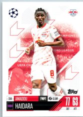 fotbalová kartička 2024-25 Topps Match Attax UEFA Club Competitions 236 Amadou Haidara (RB Leipzig)