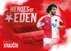 2025-26 SportZoo SK Slavia Praha Heroes of Eden HE-10 Matěj Krajčík