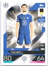 Fotbalová kartička 2022-23 Topps Match Attax UCL 5 Ben Chilwell - Chelsea