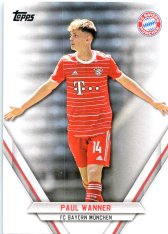 Fotbalová kartička 2022-23 Topps FC Bayern Munchen Team set FCB-PW Paul Wanner