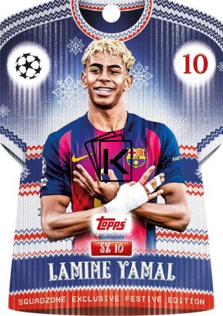 2025-26 Topps Match Attax UEFA Champions League Adventní kalendář + 5 balíčků zdarma