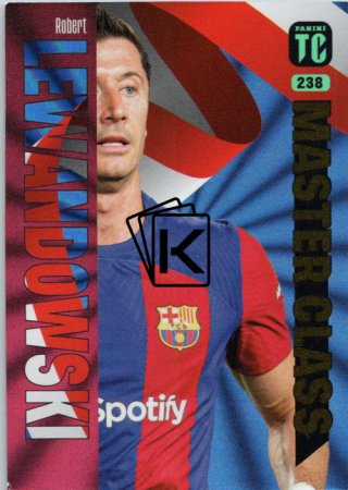 fotbalová karta Panini Top Class 238  Robert Lewandowski (FC Barcelona)