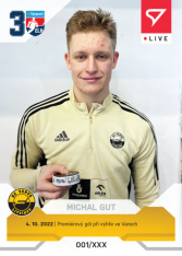 Hokejová kartička SportZoo 2022-23 Live L-020 Michal Gut HC Verva Litvínov /46 RC