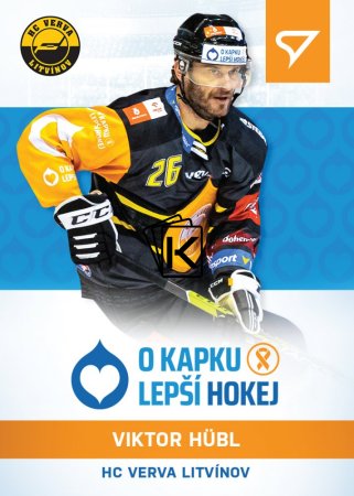 hokejová kartička 2021-22 SportZoo Live Tipsport Extraliga O Kapku Lepší Hokej  KN-10 VIktor Hubl HC Verva Litvínov /59