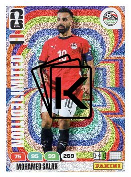 fotbalová kartička World Cup 2026 Adrenalyn XL Limited Edition  Mohamed Salah (Egypt)