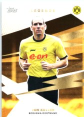 Fotbalová kartička 2021-22 Topps Borrusia Dortmund Legend Jan Koller