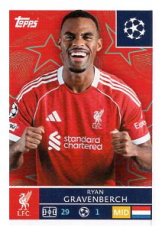 2025-26 Topps Champions League  Liverpool FC 262 Ryan Gravenberch