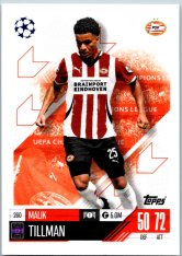 fotbalová kartička 2024-25 Topps Match Attax UEFA Club Competitions 260 Malik Tillman (PSV Eindhoven)