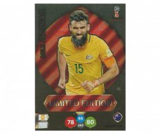 Fotbalová kartička Panini Adrenalynl XL World Cup Russia 2018 Limited Edition Mile Jedinak
