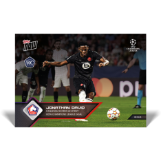 Fotbalová kartička Topps Now 2021-22 UCL 66 Johnatan David LOSC Lille RC