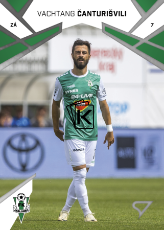 Fotbalová kartička 2024-25 SportZoo Chance Liga Serie 1 FK Jablonec V. Čanturišvili 128
