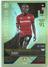 Fotbalová kartička 2022-23 Topps Match Attax UCL Limited Edition LE14 Moussa Diaby Bayer Leverkusen