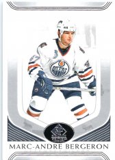 Hokejová karta 2020-21 Upper Deck SP Legends Signature Edition 56 Marc-Andre Bergeron - Edmonton Oilers