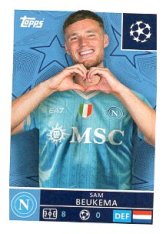 2025-26 Topps Champions League  SSC Napoli 427 Sam Beukema