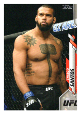 2020 Topps UFC 11 Thiago Santos - Light Heavyweight